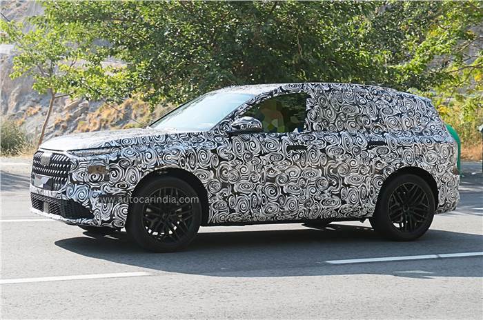 Audi Audi Q7, spy shots, exterior, Mercedes GLS, rival